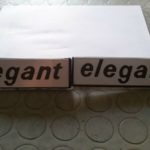 Coppia 2 mostrine laterali Autobianchi A112 Elegant prima versione