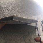 PANNELLO SPUGNA ADESIVA FONOASSORBENTE ED AUTOESTINGUENTE 100X50 SOTTO COFANO MOTORE AUTOVETTURE