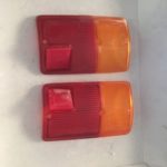 Coppia 2 Trasparenti Gemme Fanale stop posteriore Fiat 126 BERLINA E PERSONAL