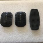 GOMMINI COPRIPEDALE 3 PEZZI PER FIAT PANDA 141 E PANDA 4X4 DAL 1980 AL 2002 MODELLO 141